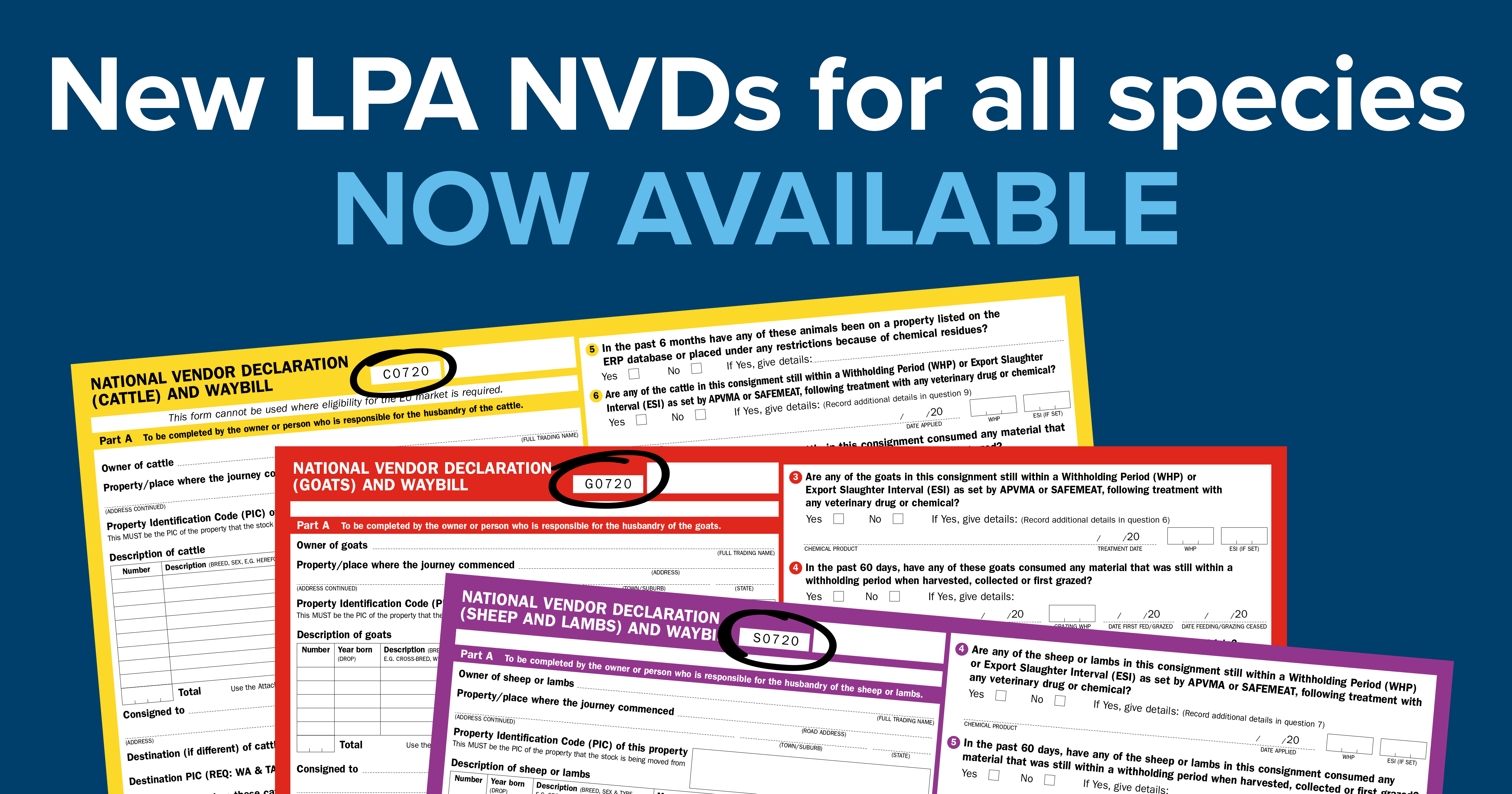 Upgrades to LPA NVDs
